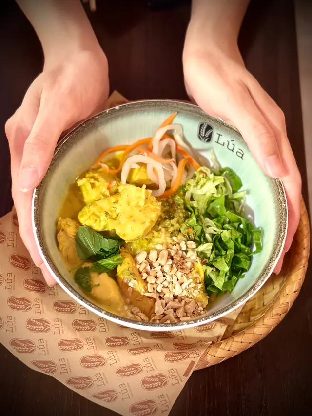 黃薑雞胸茴香葉撈檬