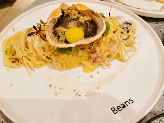 蟹膏甲羅燒黃金蟹肉意大利粉