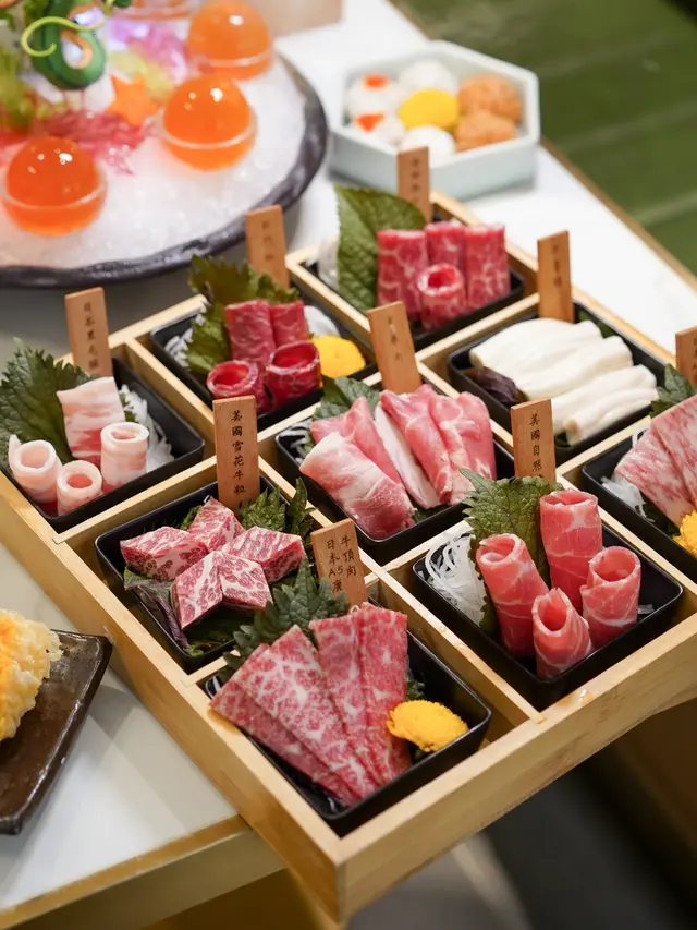 美國雪花肥牛,羊卷肉,安格斯牛頸脊,牛黃喉,封門柳,美國雪花牛粒,美國自然豬梅肉,日本A5鹿兒島和牛牛頂肉,日本A5鹿兒島和牛牛西冷