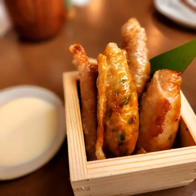 雞皮餃子