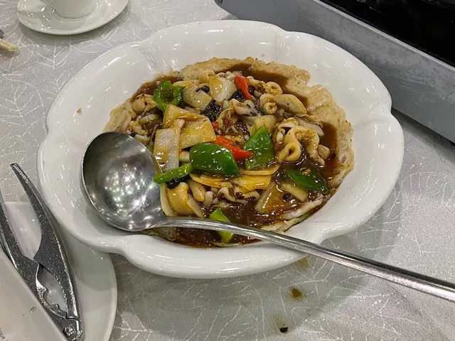 豉椒蟶子煎米粉底