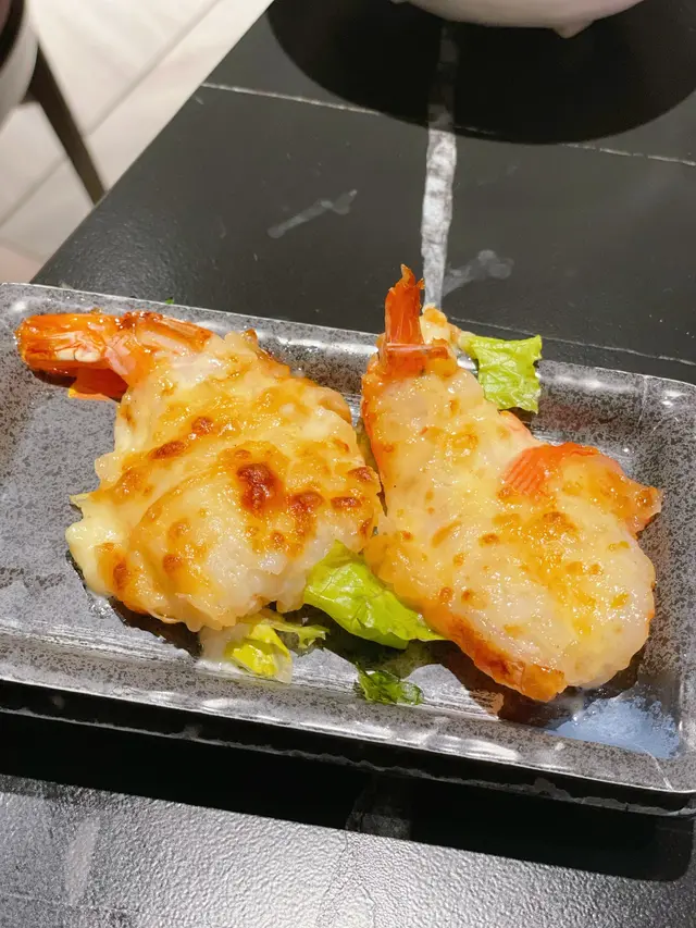 黃金醬燒開邊蝦