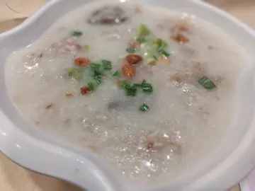  红牛肉粥、唐生菜