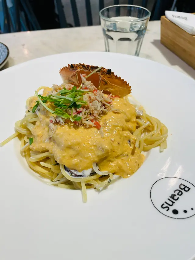 黃金蟹肉意粉