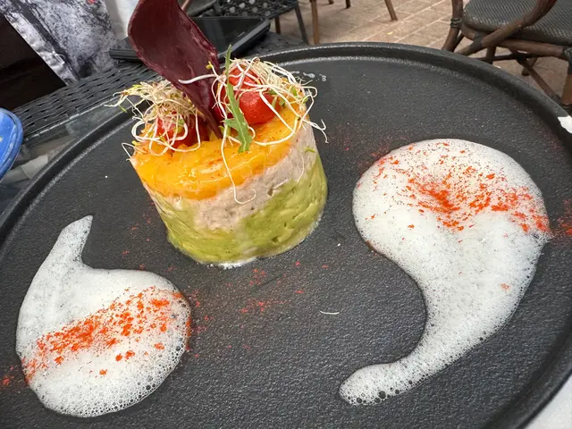 🖤經典蟹肉他他🦀 ($148) 🖤 -距有蟹肉,牛油果🥑, 芒果🥭,加埋一齊幾好食幾fresh 😋