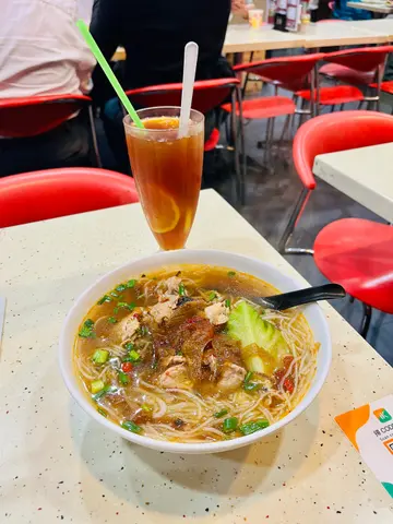 Pho with Sour  Hot  Coconut Style Broth  