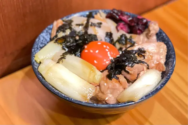 京蔥燒鳥丼