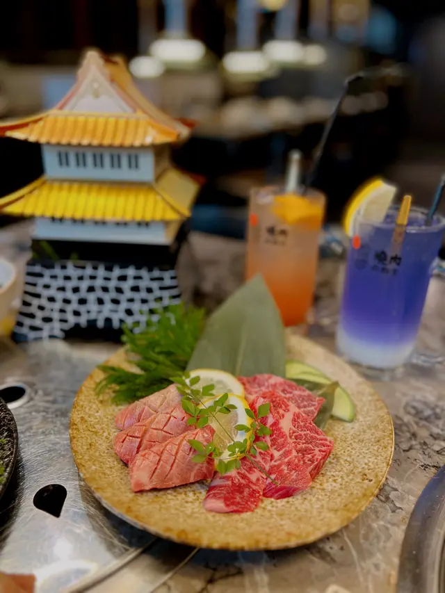 大阪城 和牛五點盛合