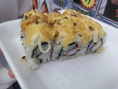 火炙芝士蟹柳反卷