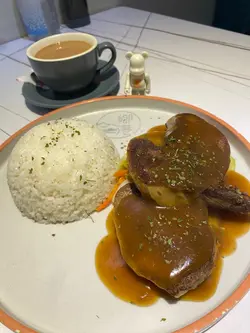 香煎厚切牛脷饭