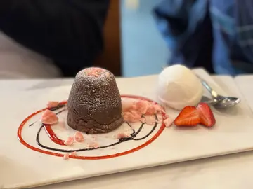 朱古力心太软配豆腐雪糕