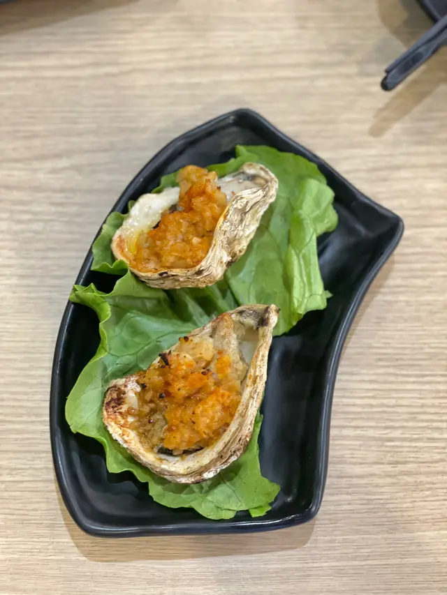 蒜茸燒廣島生蠔(2只)