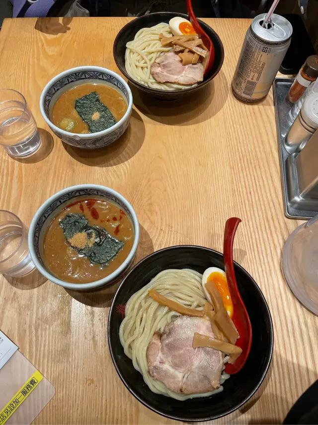 濃厚豚骨魚介赤沾麵