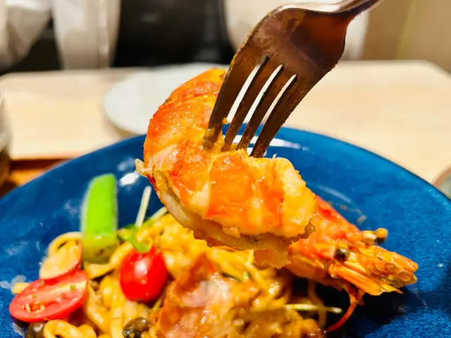 羅氏蝦龍蝦汁手作麵