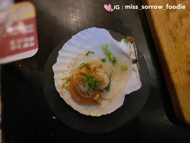 香蔥燒半殼扇貝