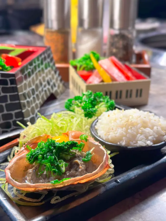 甲鑼燒拌飯