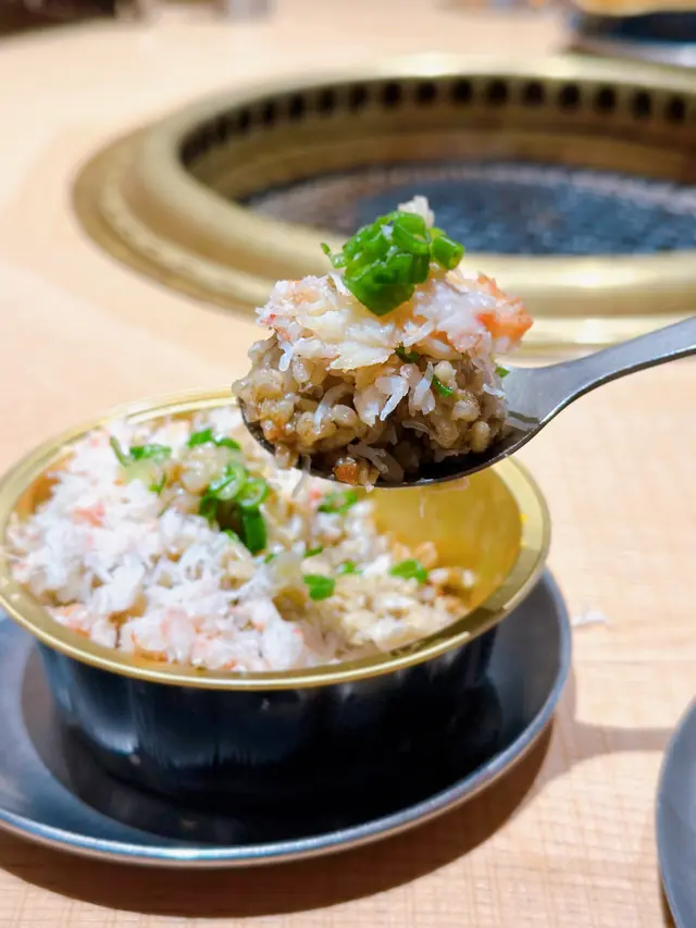 松葉蟹肉蟹膏拌飯