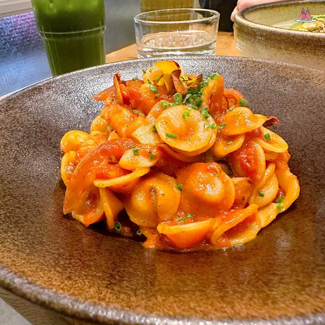 Spicy Prawn Orecchiette