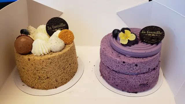 英國伯爵茶 &大甲香芋黑糖麻糬