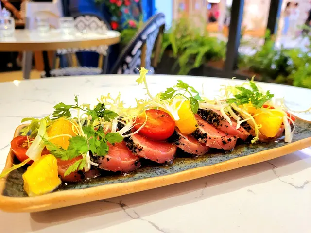 煎封吞拿魚薄片