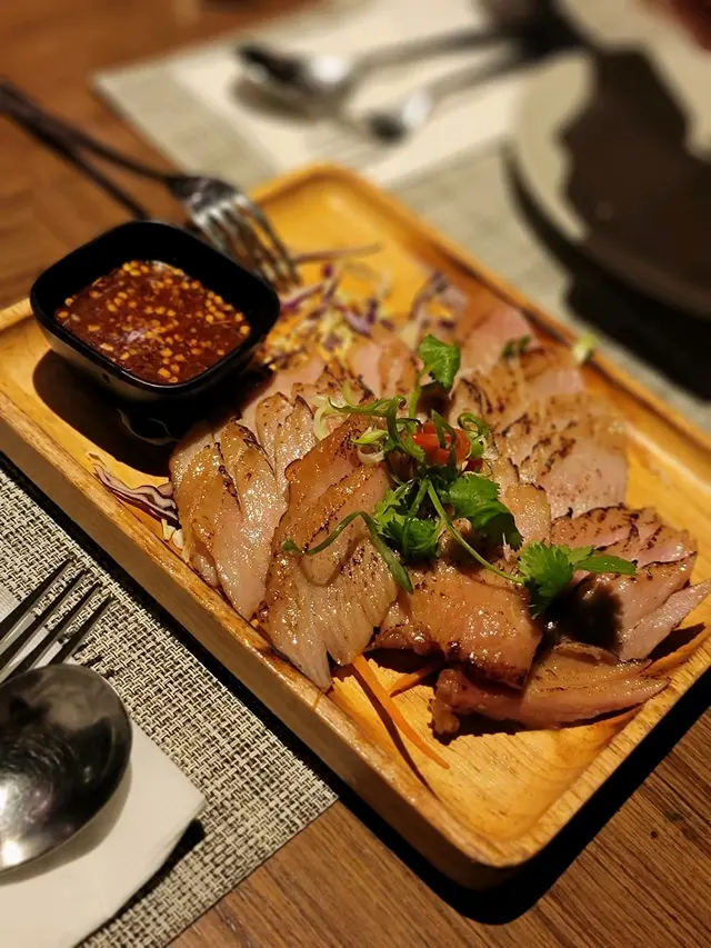 板燒豬頸肉