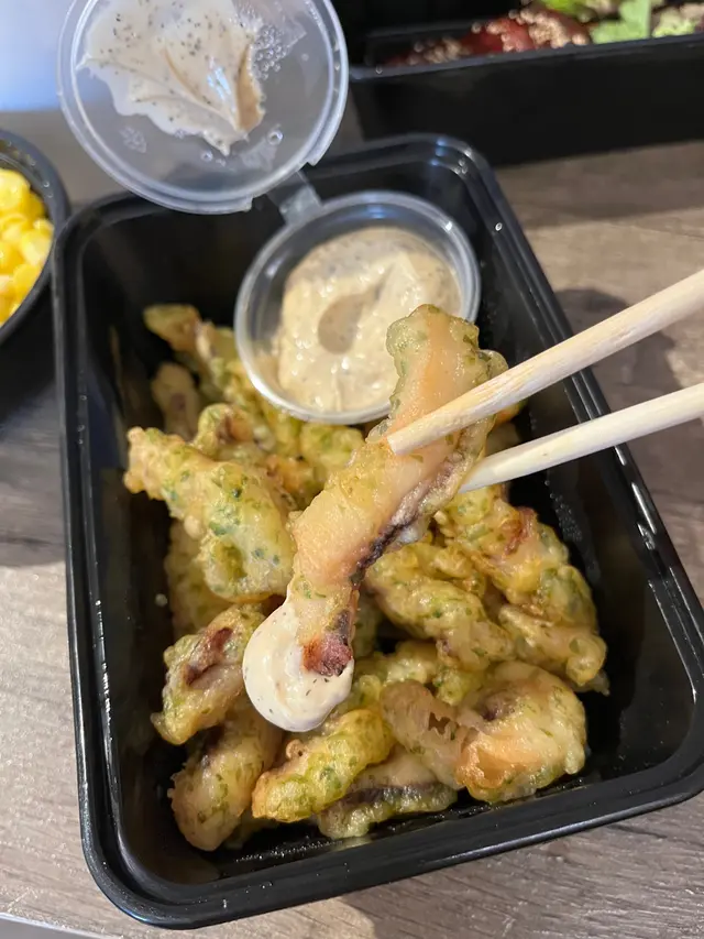 磯燒魷魚天婦羅