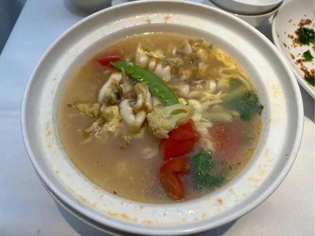湯品很鮮甜