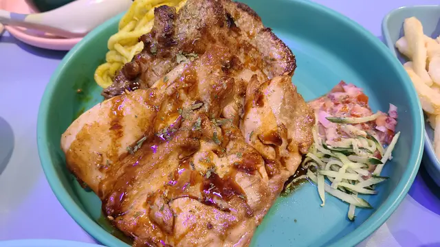 Double扒咖哩汁魚麵撈