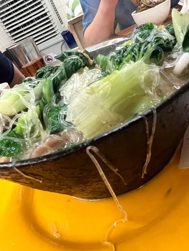 粉絲蝦米雜菜煲