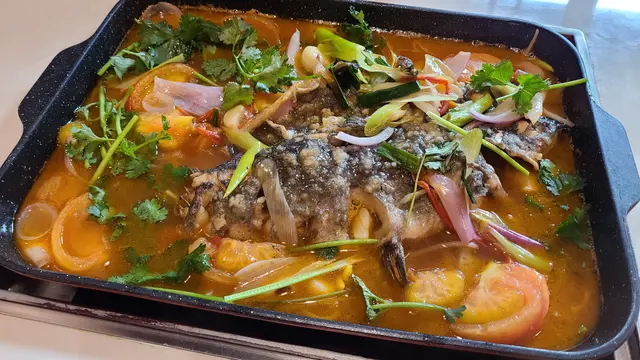 濃湯鮮茄味烤魽魚