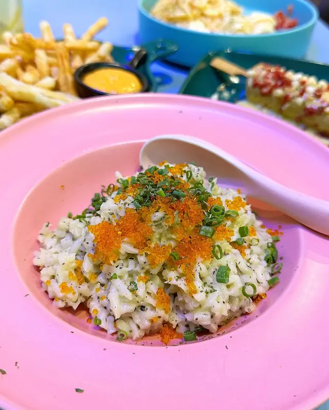 魚米粒粒扮意大利飯