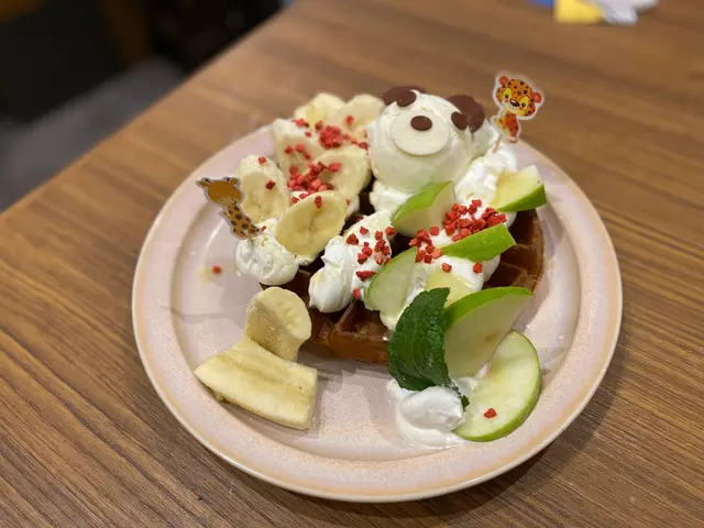 蘋果香蕉窩夫