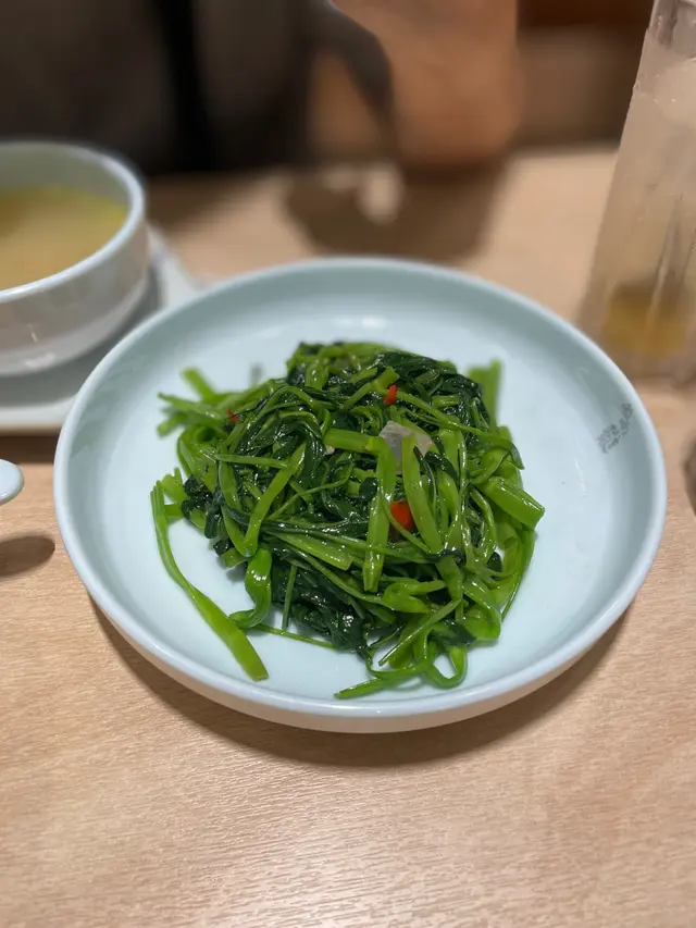 馬拉盞炒通菜