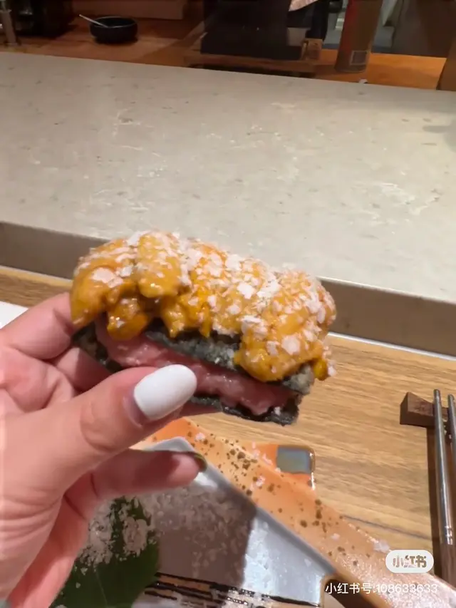 天婦羅海膽拿破崙
