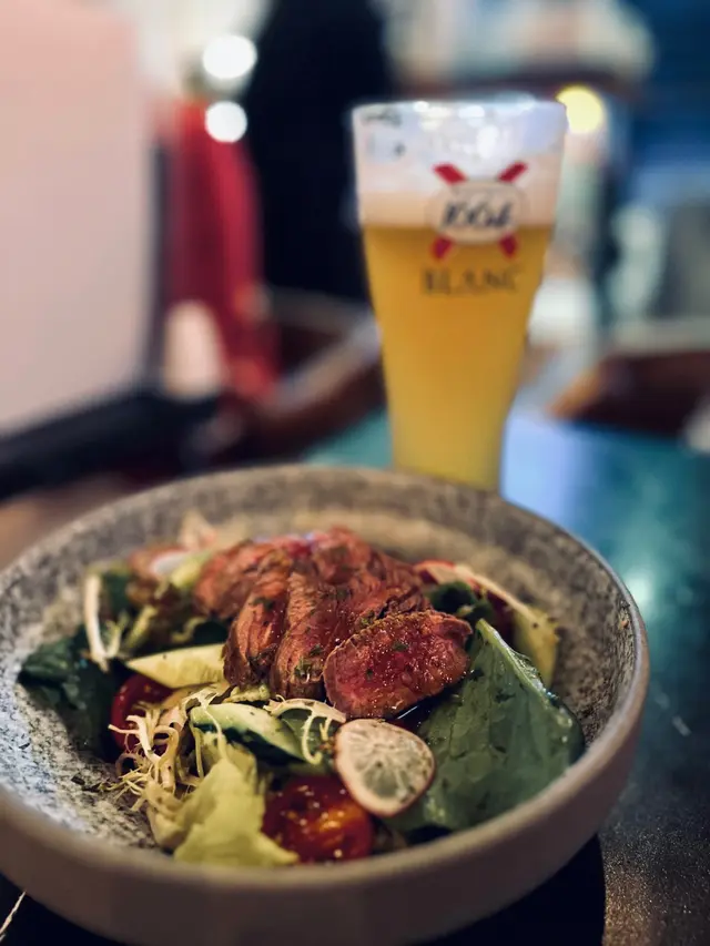 芥末牛肉沙律