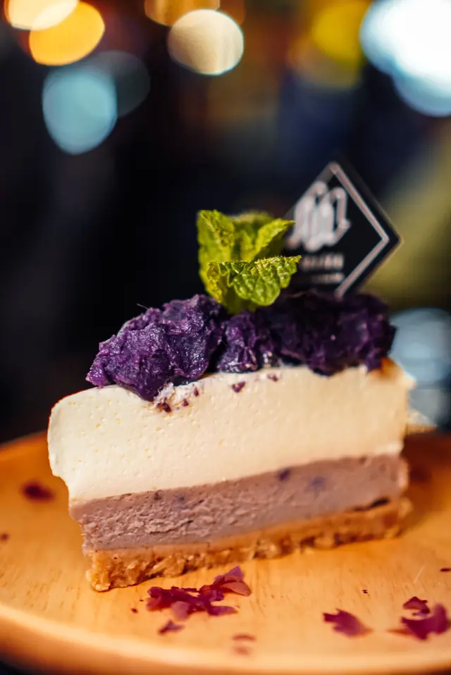 唔甜的紫薯蛋糕