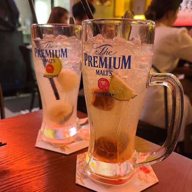 青檸荔枝梳打 + 青檸話梅梳打