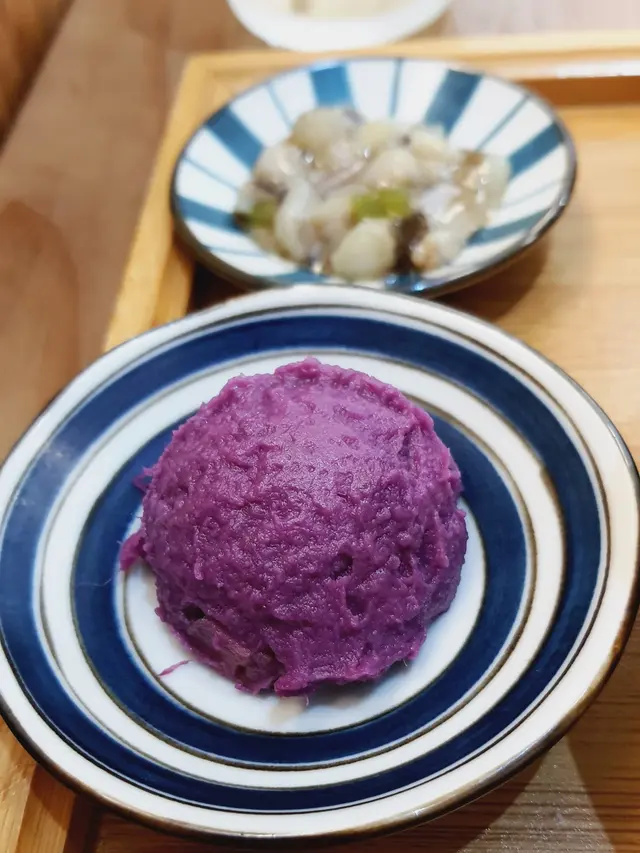 柚子紫薯青蘋果沙律