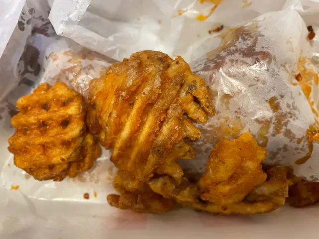 唔知翻炸左幾多次，好硬又好燶