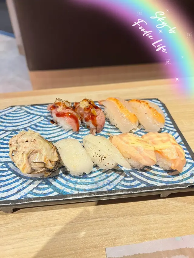 灸燒三文魚壽司