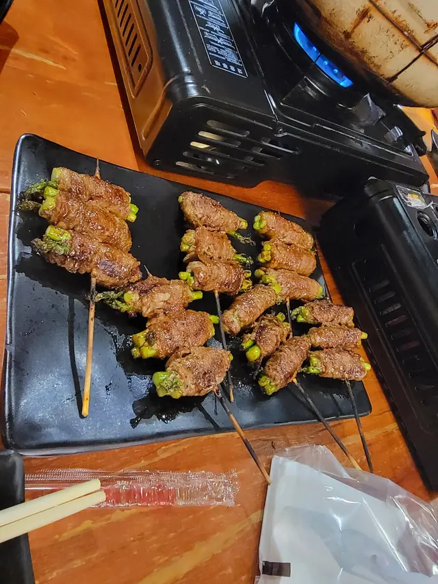 日式蘆筍肥牛卷