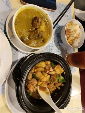 馬來咖哩牛腩飯 - 尖沙咀的世華餐廳