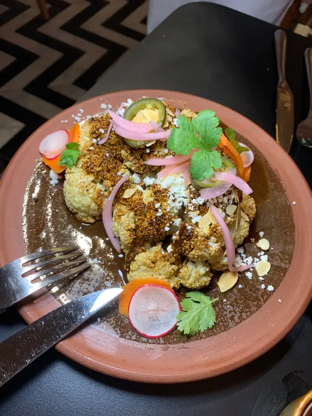 Cauliflower Mole Negro