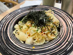 珍珠带子辛口明太子忌廉意粉