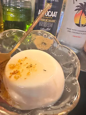 黑糖桂花豆酪