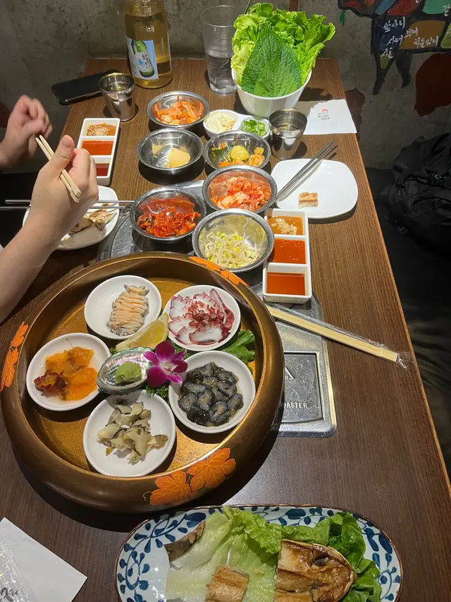 比目鱼刺身拼盘小