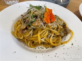 卡邦尼意粉 - 尖沙咀的shh Cafe