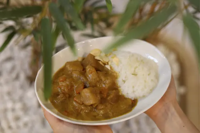 豚肉丸子豆乳咖喱飯