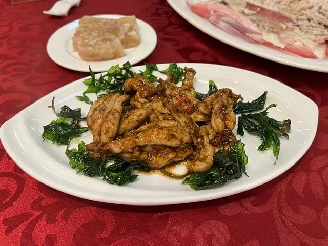 雖然十分美味，但味道改變成麻辣味