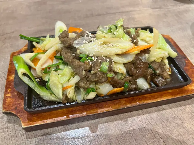 鐵板韓式牛肉